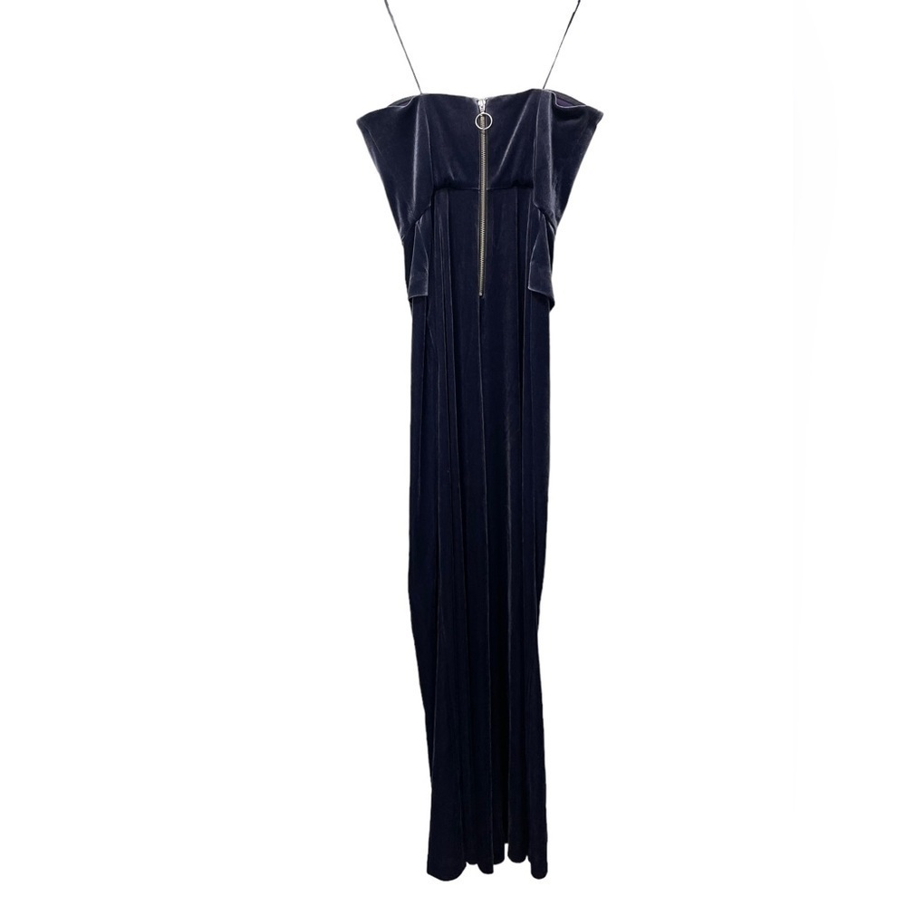 Yumi Kim Velvet Boss Jumpsuit in Slate NWT Size Small - Picture 5 of 12